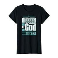 Blagoslovljen Bog od kršćanske tematske majice za rođendan