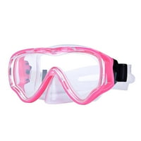Univerzalne naočare za plivanje, čist široki pogled na ručno masku za plivanje s poklopcem za nos za