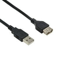 3ft A-muško za A-ženski USB2. Produžni kabel crni, pakovanje