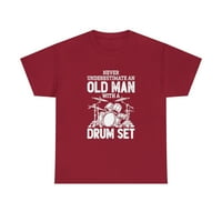Nikada ne podcjenjujte starca sa sitnim majicama s bubnjarom