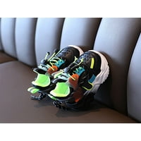 Sanviglor Toddler Kids tenisice Prozračne cipele za cipele Sport Atletska obuća Hodanje Lagani klip