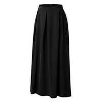 Visoka valna tačka suknja suknja ženska suknja od suknje bočna proreza