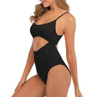 Honeeladyy ženske solidne boje seksi jednodijelni kupaći kostim u odjelu kupaći kostim za žene u prodaji