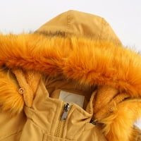 Jakne -Fur 'topla odjeća debela jakna za obloženu jaknu Ženski kaput Zimska veličina s kapuljačom Overcoat