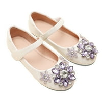 Vučne djevojke haljine cipele mary jane vjenčani cvijet djeveruše pete sjajne princeze cipele