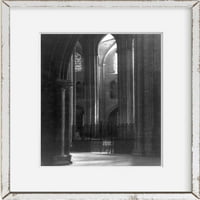 Foto: Visina i svjetlo u Bourges Cathedral, Francuska, Crkva, 1907, Frederick Evans