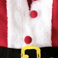 Dječaci dječaci odjeća za odjeću s dječjom set odjećom Toddler Santa djevojke odijelo Božićne tople