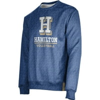 Muški plavi Hamilton kontinentali Odbojka naziv ispustite dukseru za pulover