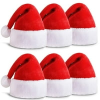 Unisex-odrasli Santa šešir, božićni šešir za odrasle Wowen Man Extra zadebljani odmor sa udobnim oblogom