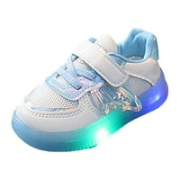 Djevojke cipele cipele LED svjetlo Emitting Cipele Sportske lagane cipele Mrežne tenisice Djevojke 'Meseci