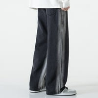 Gubotare Muške Jeans Bootcut Casual Pant sportske hlače sa džepom modne duge pantalone