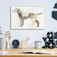 Epic Art 'Good Dog II' Courtney Prahl, akril staklena zidna umjetnost, 16 x12