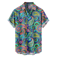 Paisley New Design Top Svijetle boje majica uzorka majica dolje za putovanje i izlasci