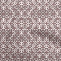 Onuone Velvet Dusty Rose Tkanina Ogee Šivaća tkanina od dvorišta tiskana DRIJSKA Odjeća šivača širine