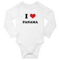Heart Panama Love Panama Baby dugi bodysuits