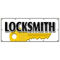 Prijava B- Bravar u. Locksmith Natpis banera - Ključevi izrađeni servis zaključana mobilnom sigurnost