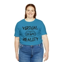 Košulja virtualne stvarnosti Unise Regular Bella Platnena majica kratkih rukava