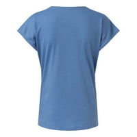 Ženska bluza Modni personalizirani publu za luk V-izrez Majica za odmor ženka Dnevna odjeća