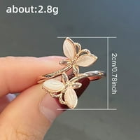 SKPBlutn prstenovi za žene djevojke izvrsne vintage opal cvjetni angažova nakit pokloni nakita