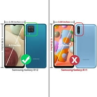 Za Samsung Galaxy Telefonska futrola, sa kaljenim staklenim zaslonom zaštitnika, magnetska podrška metalnom