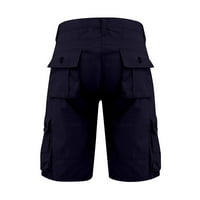 Clearsance YoHome Muški kratke hlače Ljeto labavi višestruki džep Retro radna odjeća Casual Hotsas Mornary