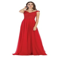 Formalne haljine Trgovine Inc Posebna prilika Duga svečana haljina crvena 16