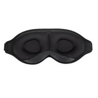 Yiexson Blackout Maska za spavanje za žene Muškarci Udobno spavanje za spavanje na crnom oku H7A1