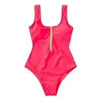 Leey-World Ženski jedno kupaće kostimi Ženski kravata struk cvjetni ispis Jedan kupaći kostimi Halter