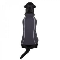 Crni kućni ljubimac Reflectivan jakna za velike pse, zadebljanje toplog kaputa za jesen i zimsku odjeću