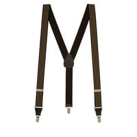 Suspenderstore Pinstripe Suspenderi široki elastični - isječak - boje