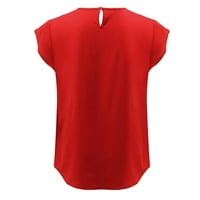 Majice Aaiaymet Thirts za žene Modni ljetni ženski povremeni majica s kratkim rukavima s kratkim rukavima