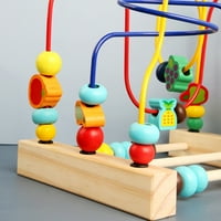 HEMOTON multifunkcionalna djeca igra igračka drvena perla labirint djece obrazovna igračka