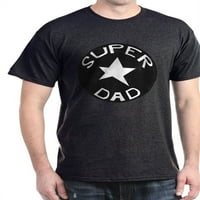 Cafepress - Super tata tamna majica - pamučna majica