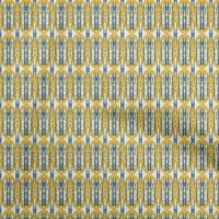 Onuone pamučni dres žute tkanine Geometrijski šivaći materijal za šivanje tkanina sa dvorištem širom