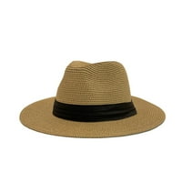 Unizno široko slamnati šešir slame sunčanica modna šešira za slobodno vrijeme