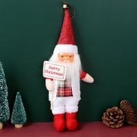 Farfi privjesak za ulov lutka lagana tkanina Santa Claus Oblik plišanog igračka ukras za zabavu