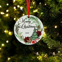 Božićni odmor Božić užasan privjesak užasni božićni privjesak Božić drveni ukrasi