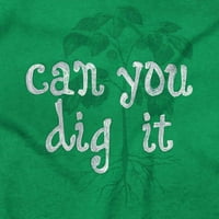 Vrtlar možete kopati vrtlarnu humor žensku majicu dugih rukava Brisco brend l