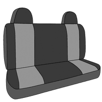 Caltrend Prednja čvrsta klupa Neosupreme Seat Seat za sjedala za 1984. - Toyota Pickup - TY107-32nn Havaji crveni umetak sa crnom oblogom