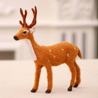 Božićna ornament plišana igračka simulacija jelena božićna dekoracija elk