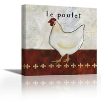 French Country Kitchen II - Le Polet - Savremena likovna umjetnost Giclee na platnu Galerija WAPHRIP