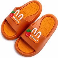 Little Kids Ljetne sandale Neklizajuće Dječak Girl Slight Lightweight Beach Vodene cipele Tuš kapute ---- Narandžasta
