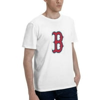 Bo-ston-crvena-tako muški osnovni majica kratkih rukava bijela 6x-velika