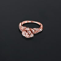 Yuehao Prstens prsten za angažman pribor Komplementirati ženski poklon nakit za vjenčane prstenove