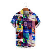 Loli & Stitch Fantasy Havajska majica Slim majice za uniseks, odrasli-5xl, 01