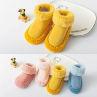 Eczipvz za bebe cipele Toddle obuća Zimske male cipele Mekano dno unutarnje klizni topli podni podložni