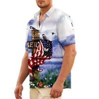 Muška majica Havajski stil Šareni meki vivi dizajn Aloha majica za muškarce Žene za zabavu