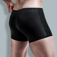 Gaćice za muškarce Ljetne tanke prozirne svilene svilene boksere prozračne struke ne-trace hlače donje