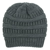 Pletena vunena transportna predivna predivna predivna predivna kapa za šešir za žene