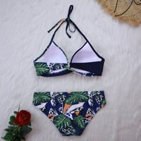Ženski podstavljeni push-up grudnjak bikini set kupaći kostim kupaći kostim za kupaće odjeću
